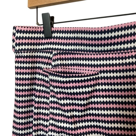 Belyn Key Skort Woman’s Size L Golf/Pickleball Panel Diamond Stripe - Picture 7 of 11